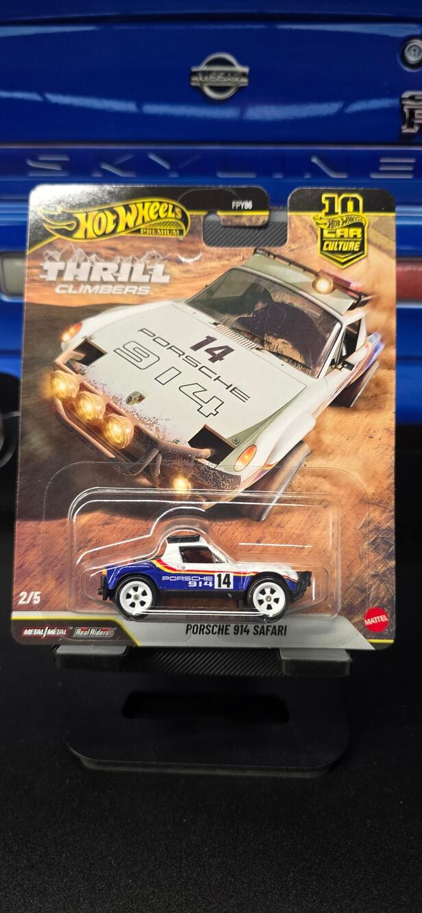 HW Premium Thrill Climbers Porsche 914 Safari 2/5 JKF22 NIB